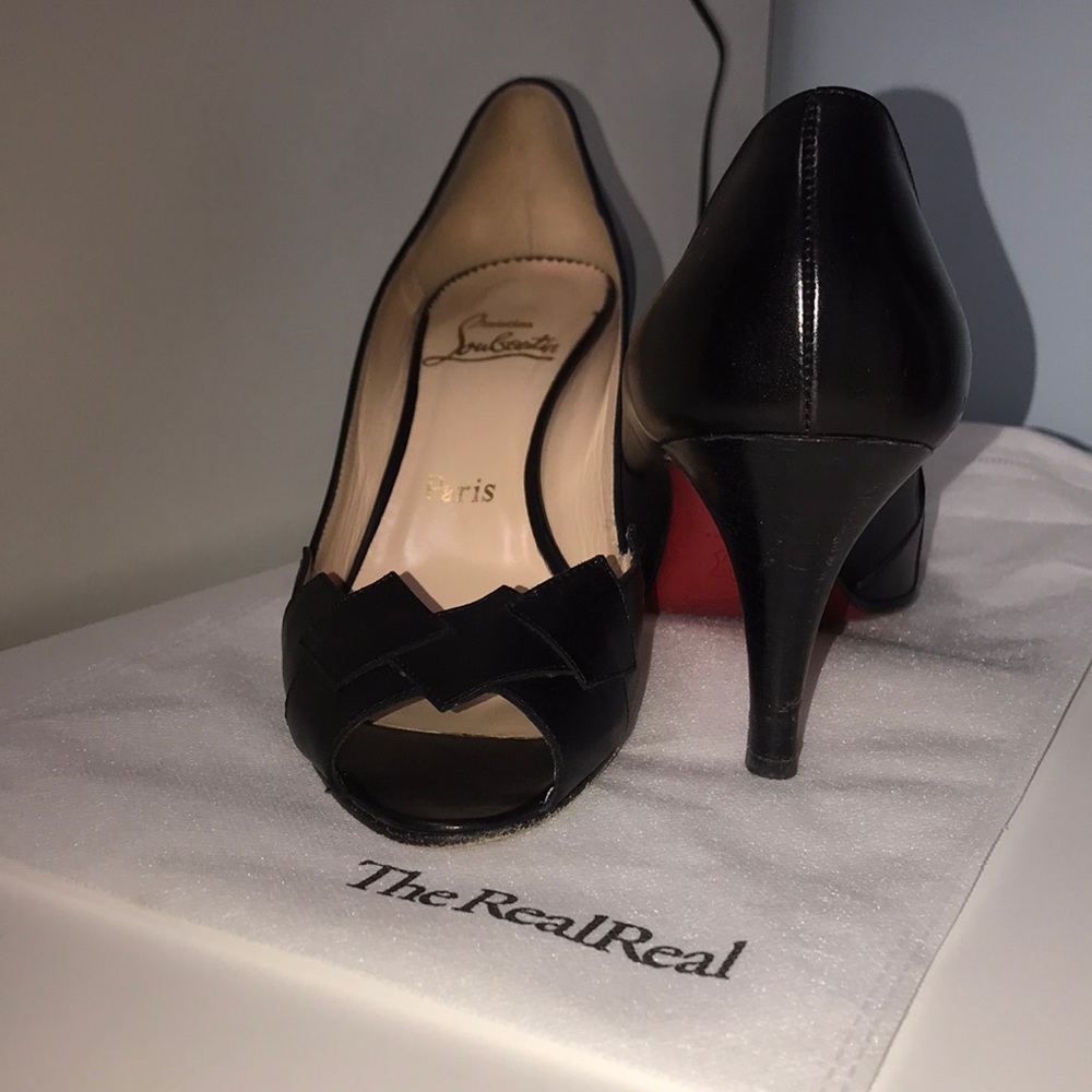 Christian Louboutin black heels